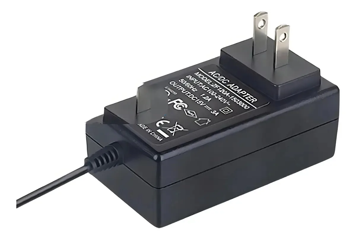 Adaptador de alimentação de parede Lbbcqvjk 12v5a Carregador de alimentação 12v5000ma 60w (cor: UE)