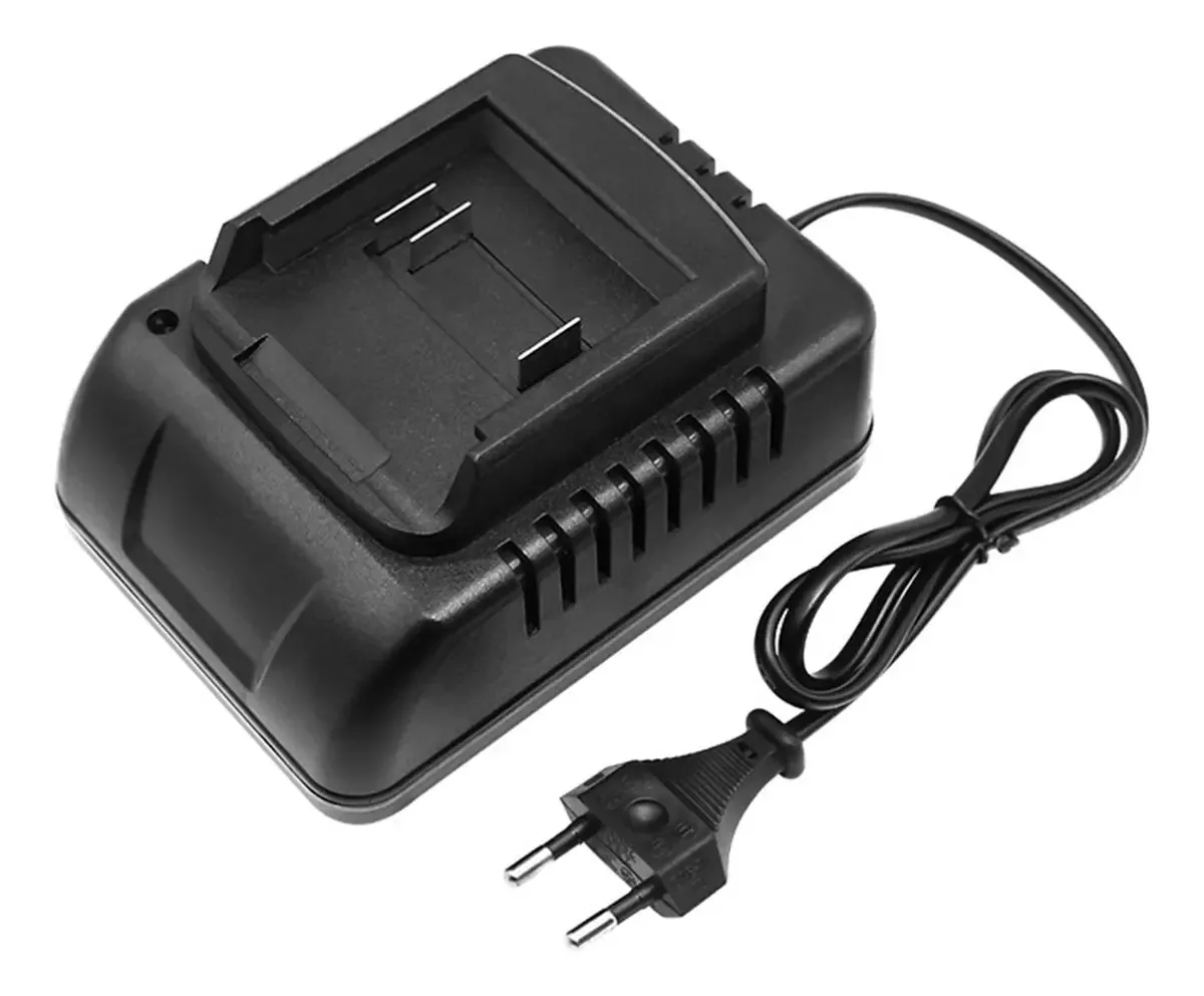 Yiogeqkwg Adequado Para Carregador 21v2a Manual Furadeira Elétrica Base de Carga Ferramenta Elétrica Carregador de Bateria (cor: 21v/1.5a Eu)