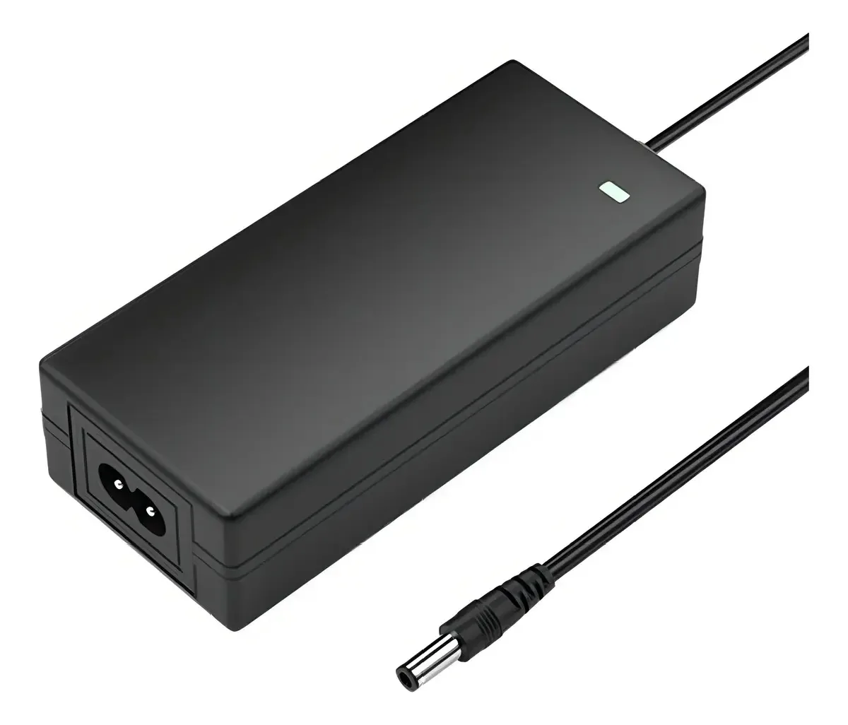 Yiogeqkwg Carregador de Bateria de Lítio para Scooter, Carregador de Desligamento Automático Inteligente para Carro com Sufixo de Aviação Pequeno de Três Orifícios (cor: 63v1a*21)