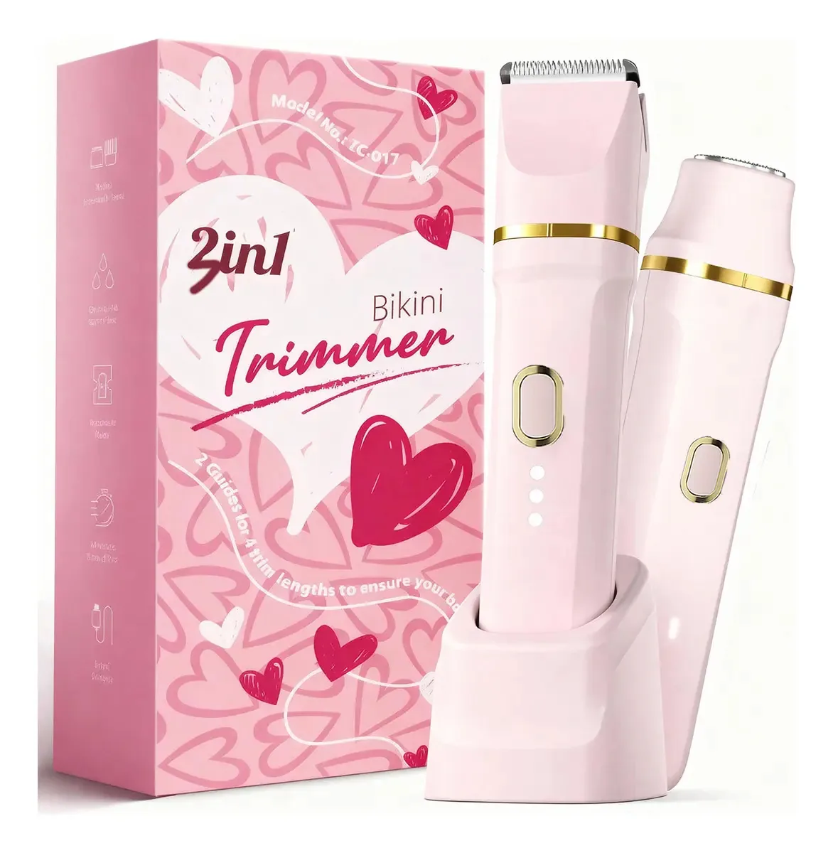 Barbeador elétrico feminino 3 em 1, depilador facial, depilador elétrico feminino, barbeador corporal feminino, para biquíni, axilas, rosto e braços