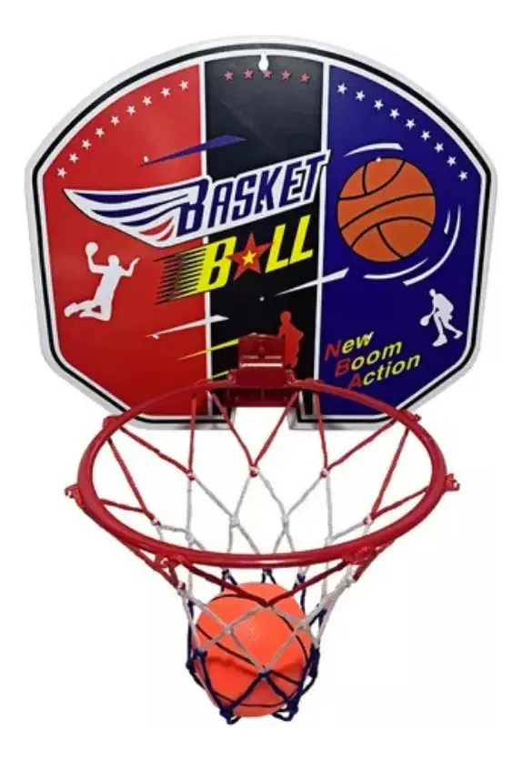 Cesta De Basquete Infantil Portátil Brinquedo Para Quarto