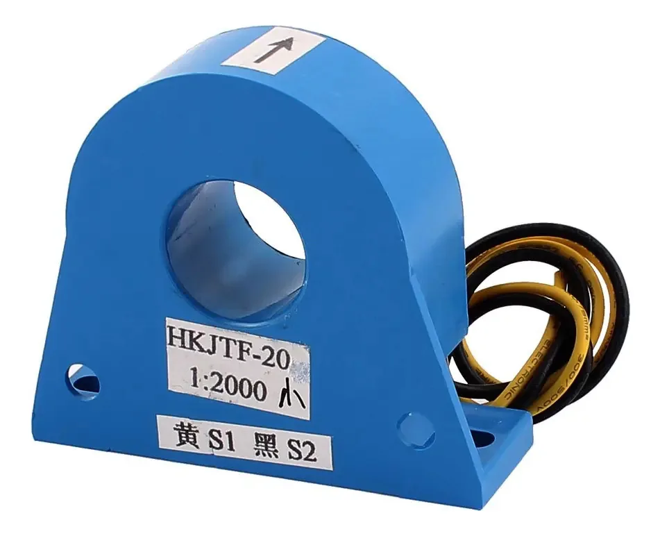 Transformador de corrente de sequência zero azul com proteção contra vazamentos Khiry 68 x 57 x 22 mm