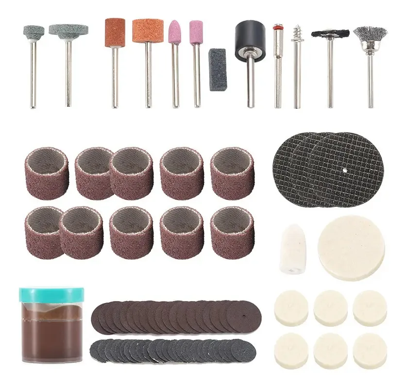 Kit 105 Acessório Para Micro Retífica Completo Padrão Dremel