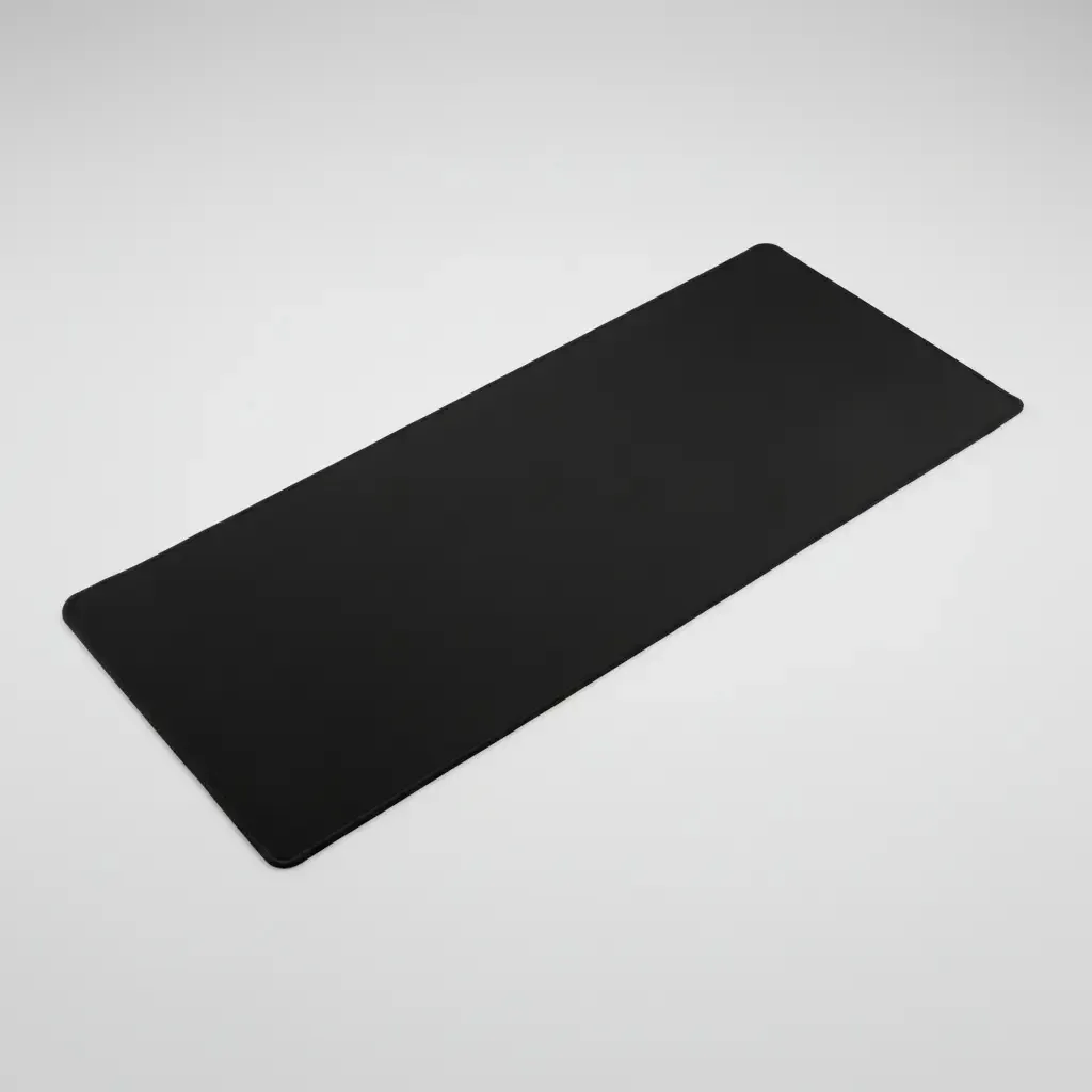 Mouse Pad Gamer 70x30, antiderrapante, com bordas costuradas, lavável, preto