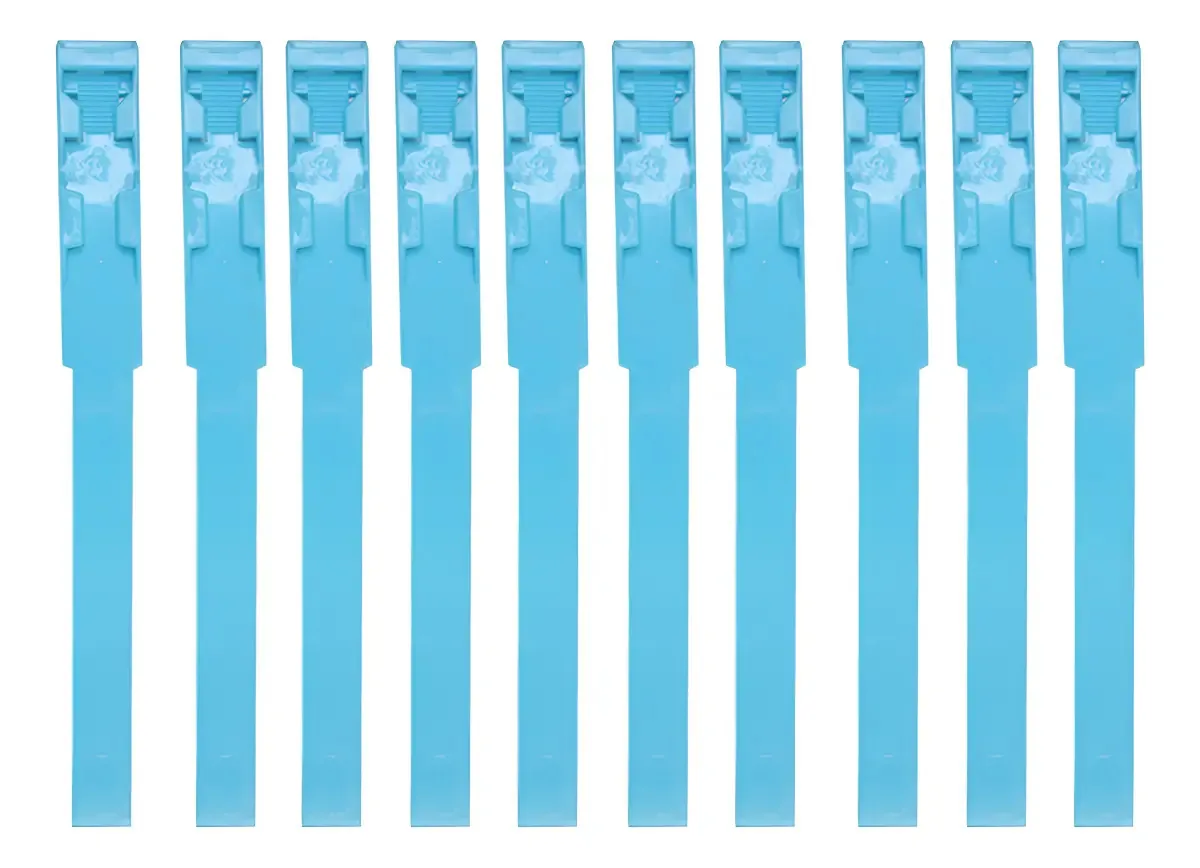 Pulseira de Identificação de Gado Azul iBoa CP0191 10 Peças