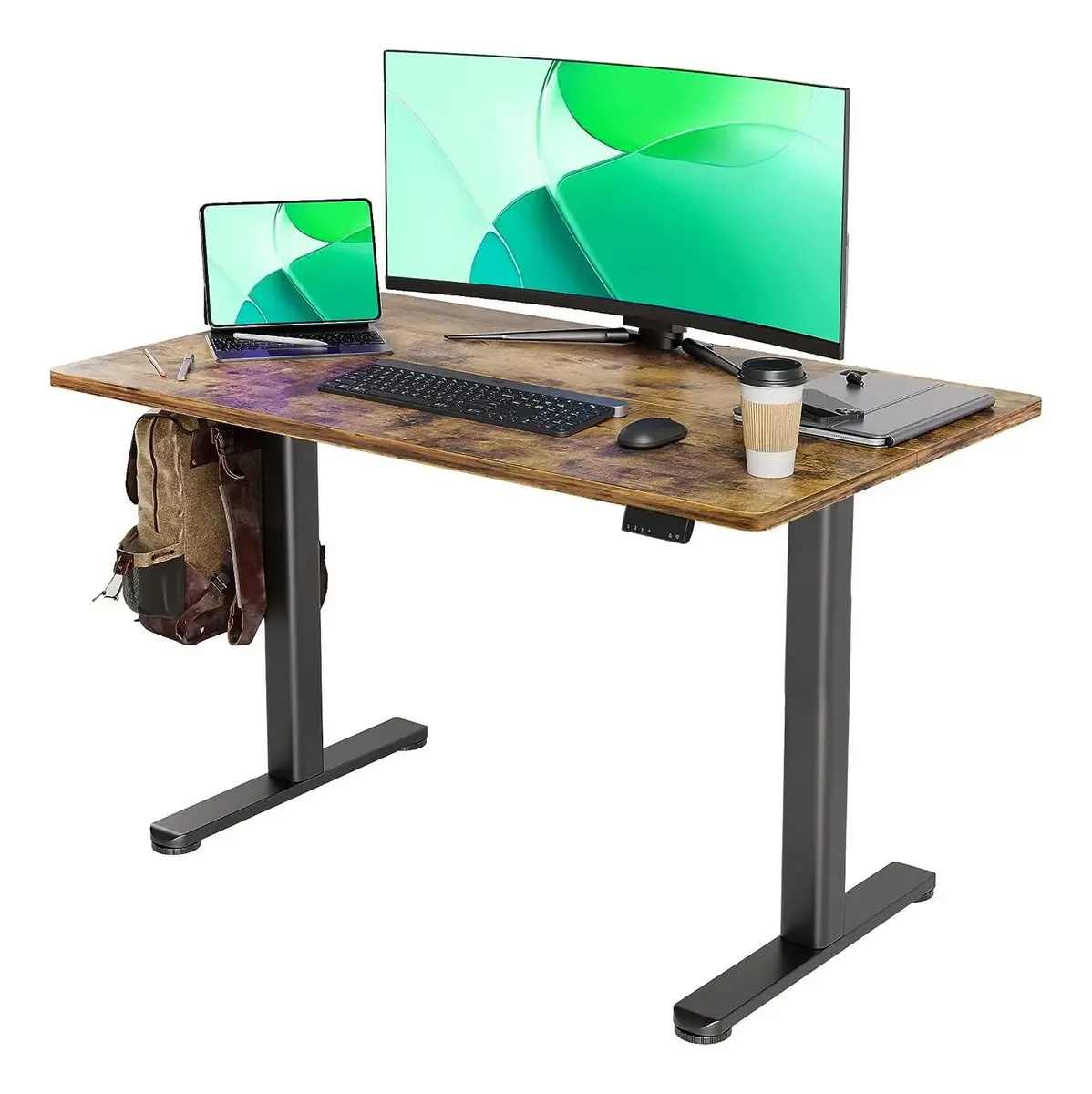 Mesa elétrica ajustável em altura 120cm