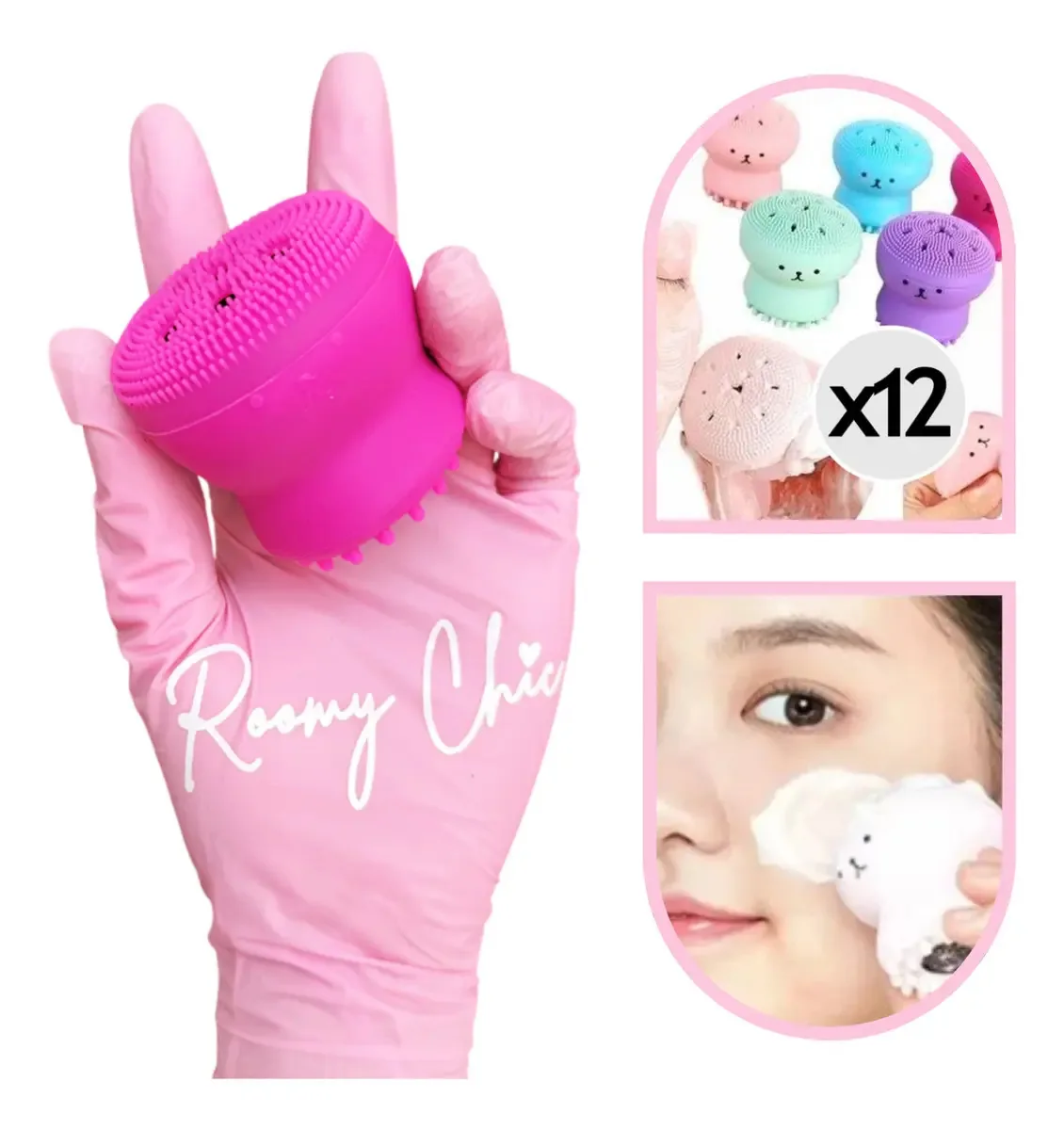 Conjunto 12 Polvos Polvinhos Esfoliantes Limpeza Facial Atacado