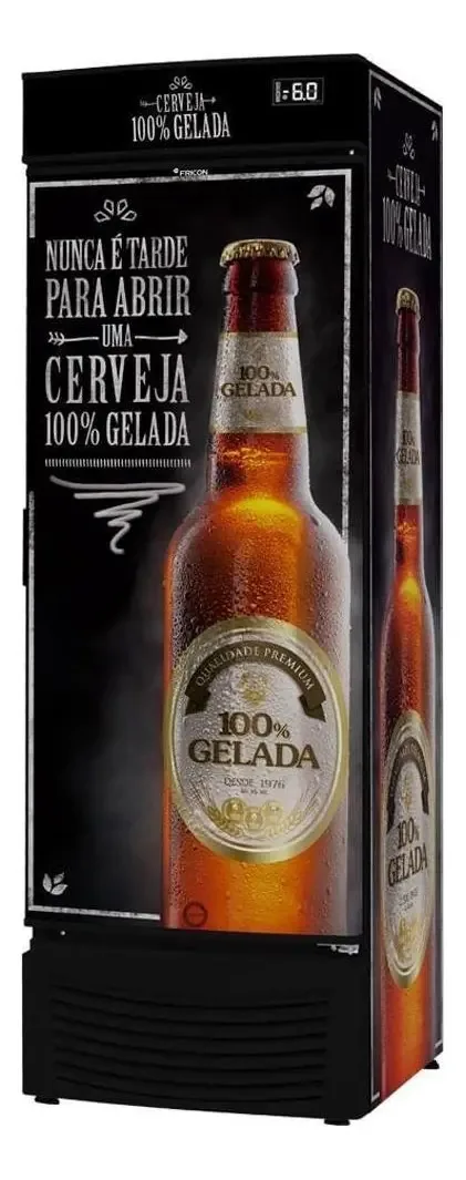 Cervejeira Porta Cega 431l Fricon Vcfc431c000 Preto