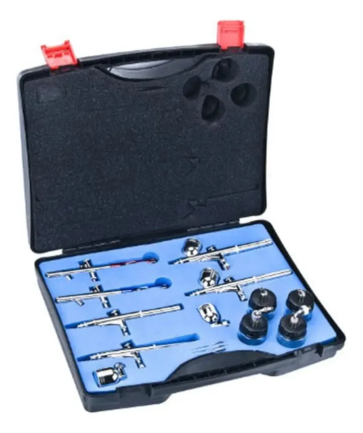 Kit de aerógrafo profissional (hs-812)