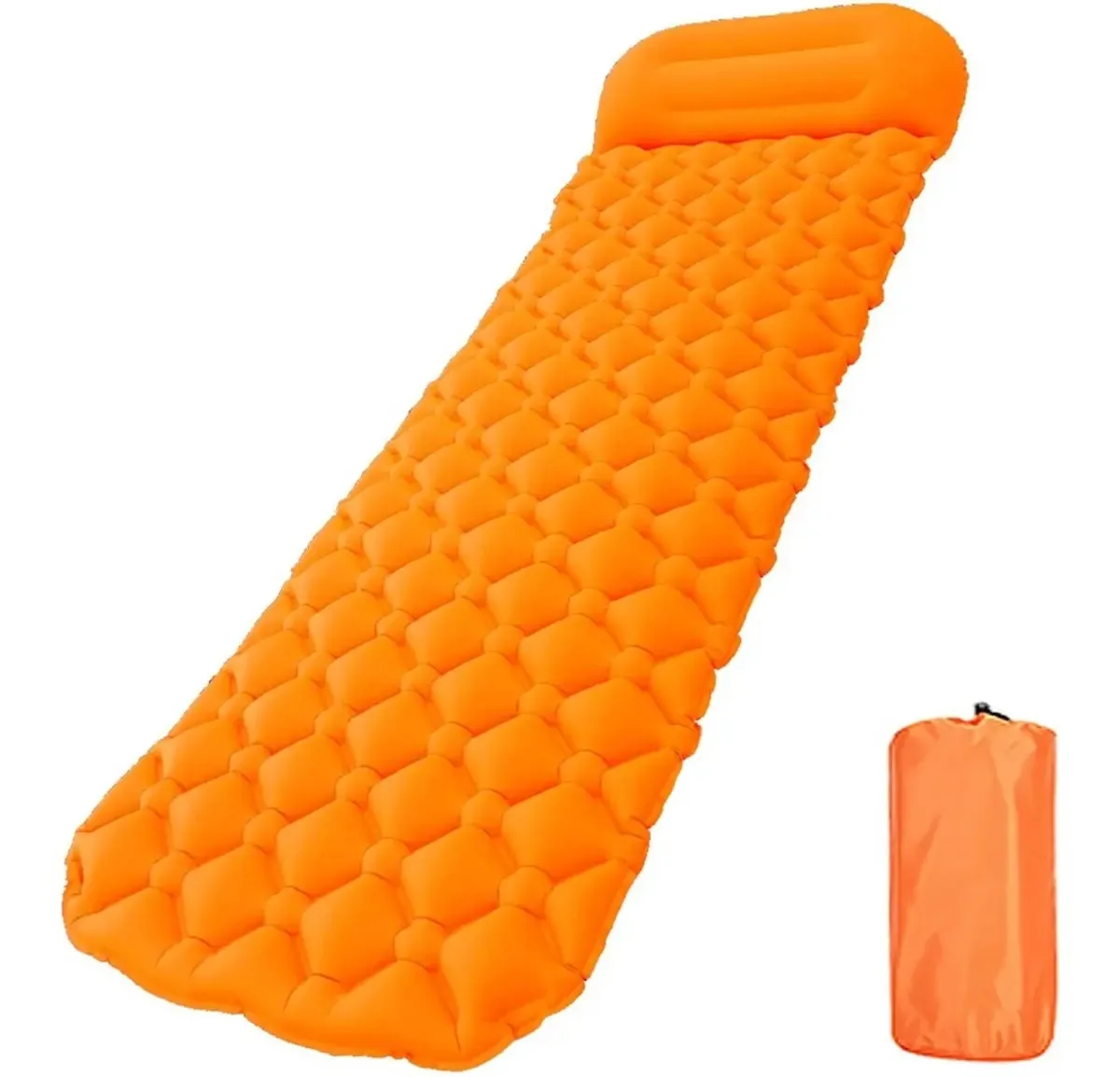 Colchonete Inflável Joyfox Ultralight Laranja 1.96m