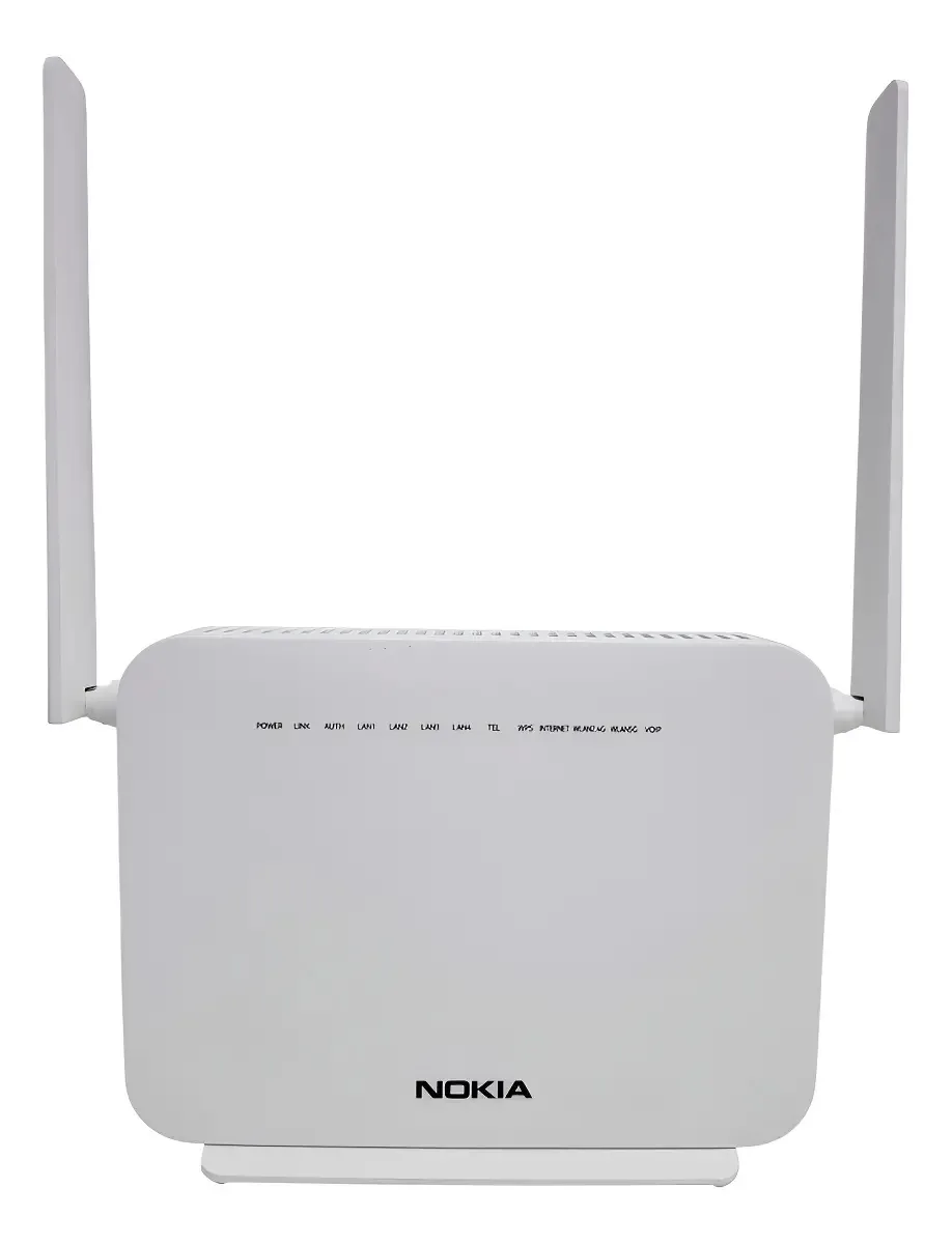 Modem Fibra Óptica Nokia G-1425g-a Gpon Roteador Dual Band 2.4 E 5ghz