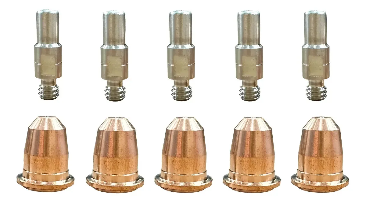 Bico E Eletrodo Handyplasma 45i Esab Kit 10pçs 740161/740163