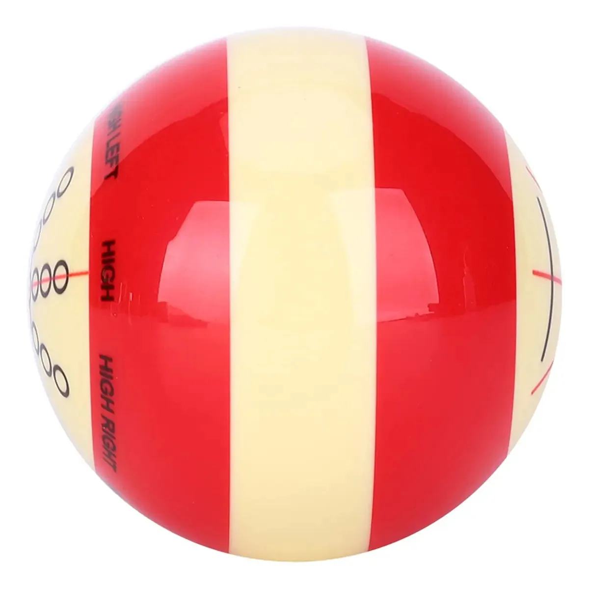 Bola de bilhar Fasj, bola de bilhar, bola de bilhar de treinamento de 57,2 mm, material de resina de qualidade, resistência ao impacto para bilhar inglês para pequena bola americana para treinamento