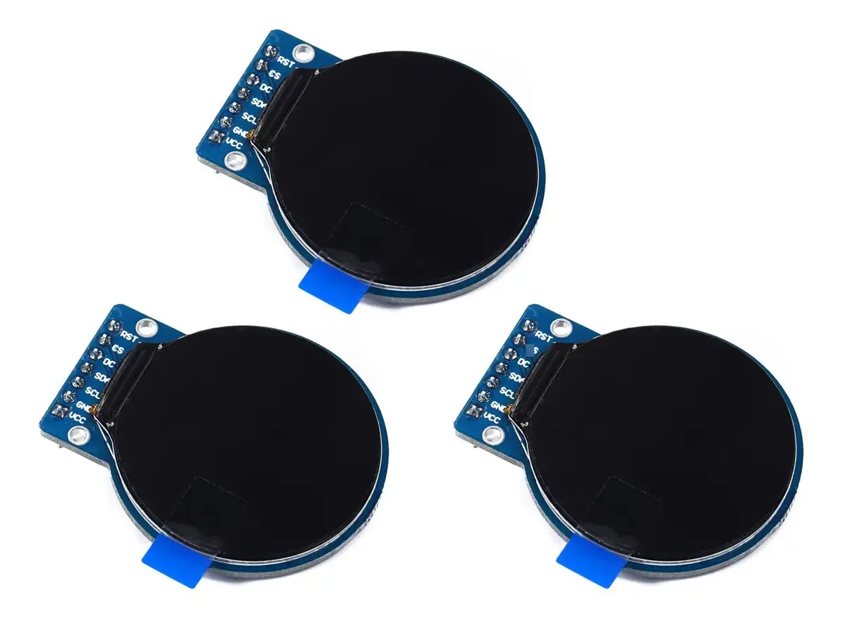 Módulo Lcd Rgb 240x240 1.28 Polegadas Para Arduino 3 Peças