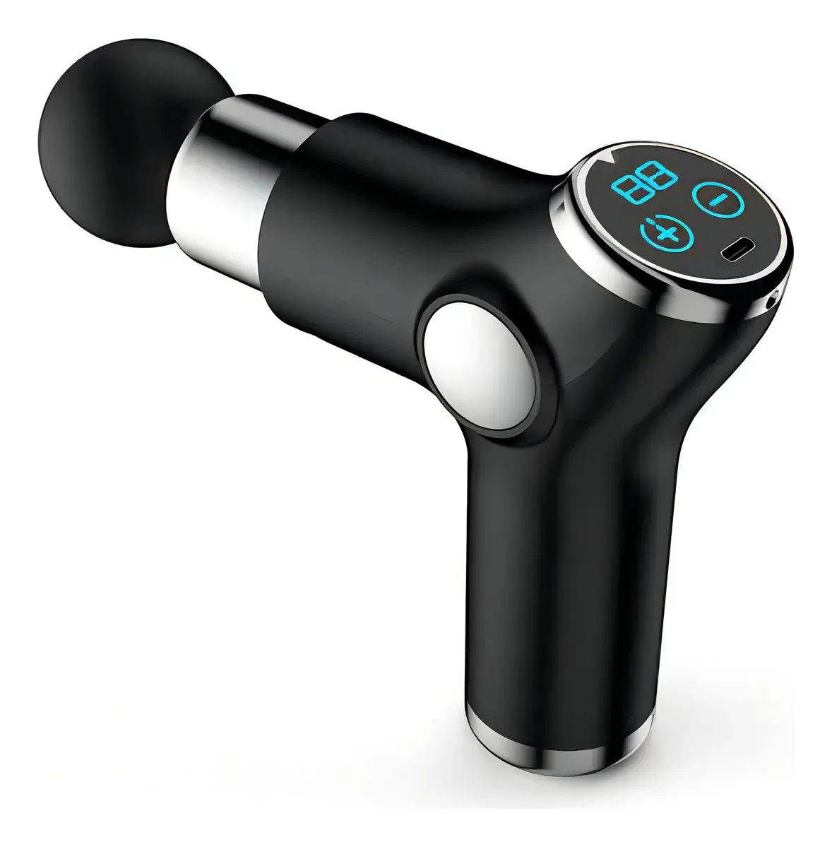 Massageador Elétrico Muscular Profissional - Preto