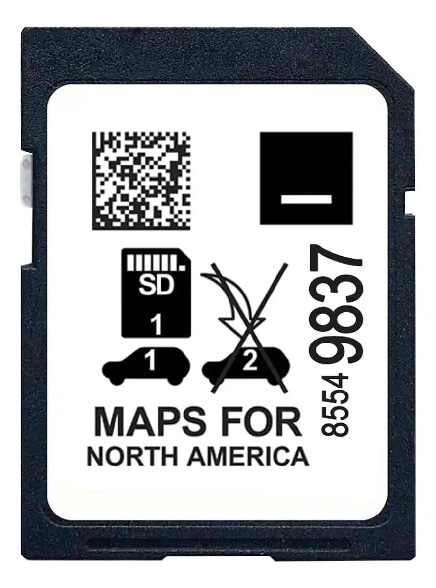 85549837 Cartão de navegação SD para Amér Car Map