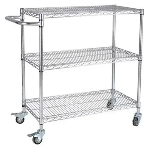 Carrinho de mesa, carrinho de serviço, rodas multiuso, carga de 300 kg