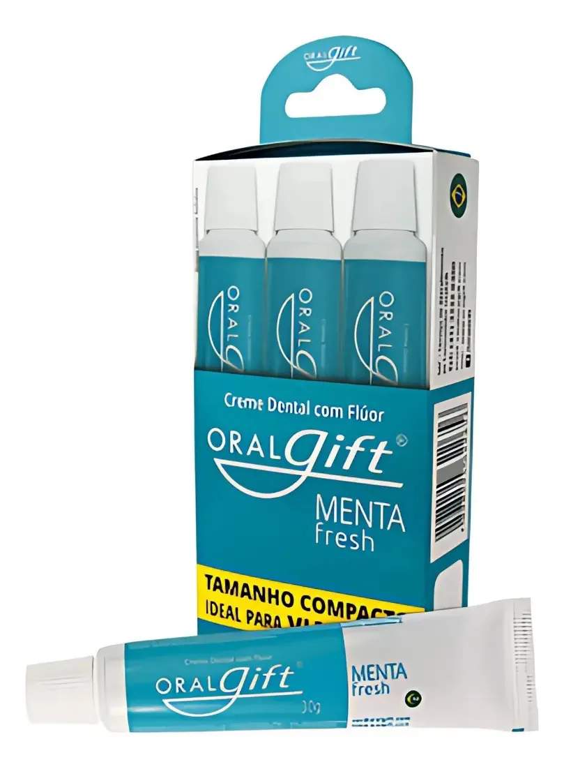 Creme Dental Oralgift 30g C/ 3und