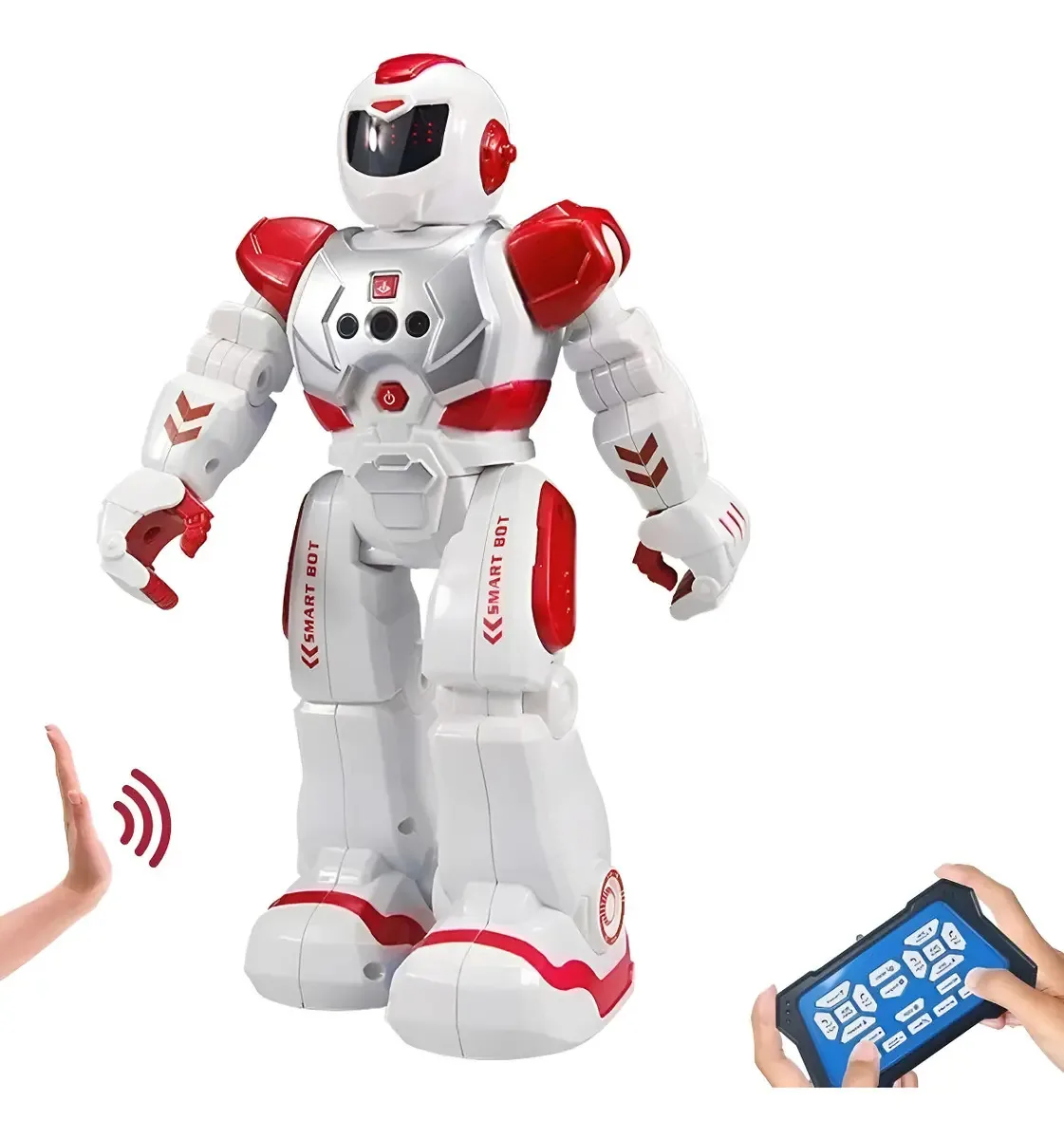 Robô de brinquedo vermelho Zling RB-01