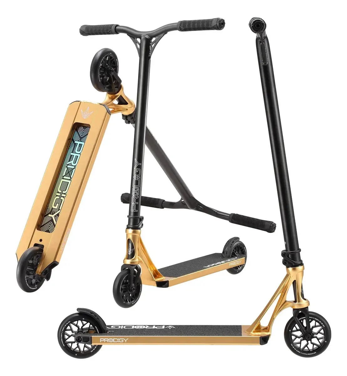 Envy Scooters Prodigy X Scooter Completa - Ouro