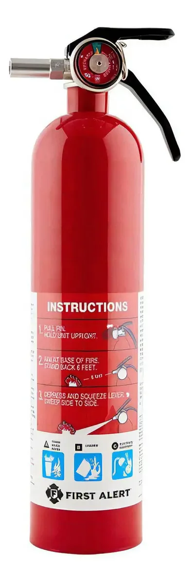 Primeiro extintor de alerta Multiuso Hogar, Home1, Color Rojo