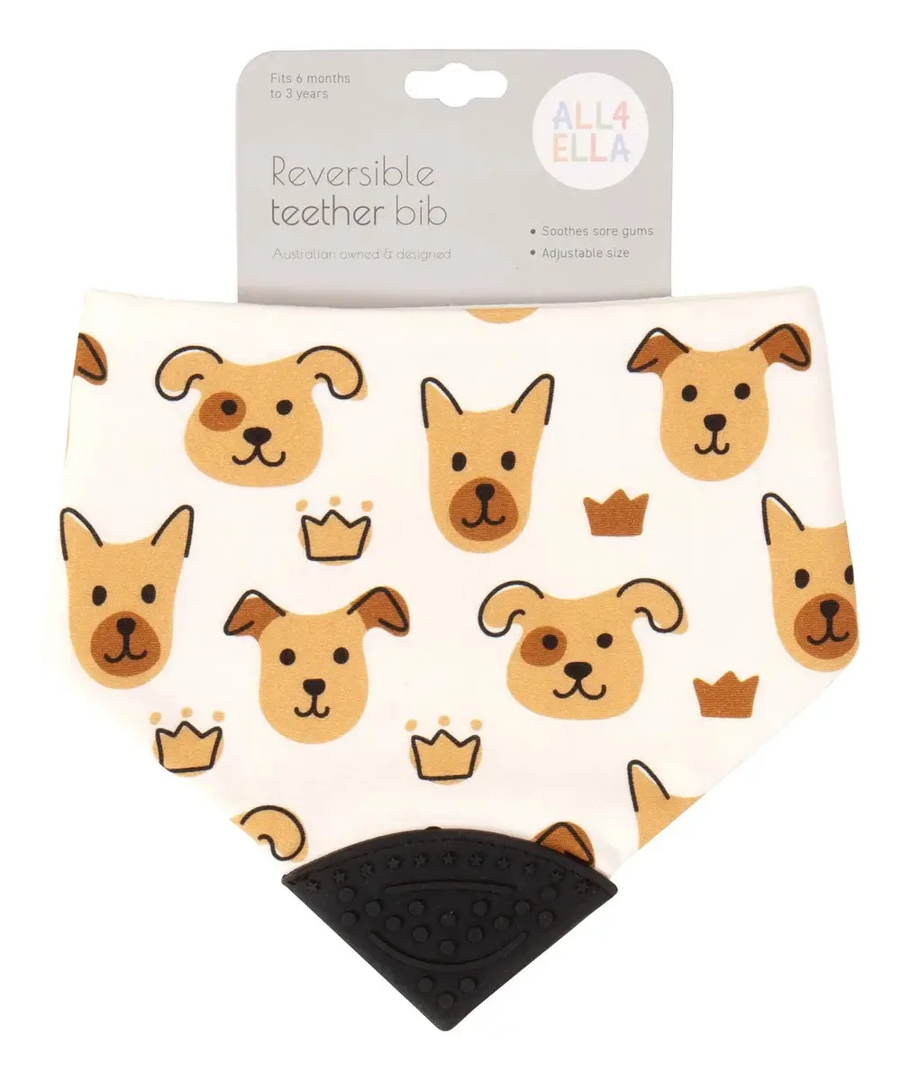 Babadores de bandana de silicone All4ella para bebês, meninos e meninas
