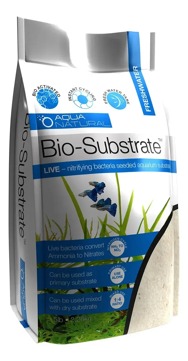 Bio-substrato Aqua Natural White Sugar Sand 5lb Pa
