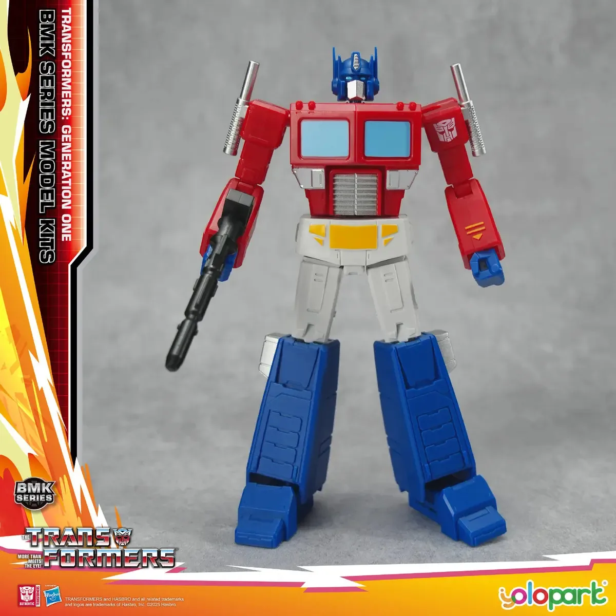 Transformadores Geração Um Bmk Optimus Prime Modelo 16cm