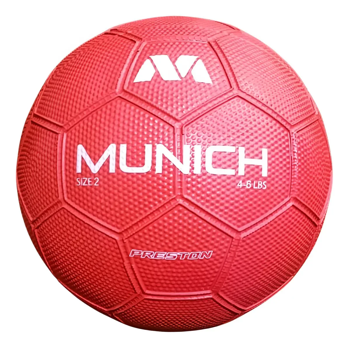 Bola de Handebol Munich Preston T2 Vermelha Vermelha 2