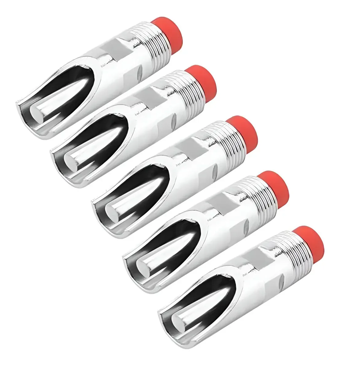 Kit 5 Bebedouros Chupeta para Suíno Adulto em Aço Inox Automático Ducampo