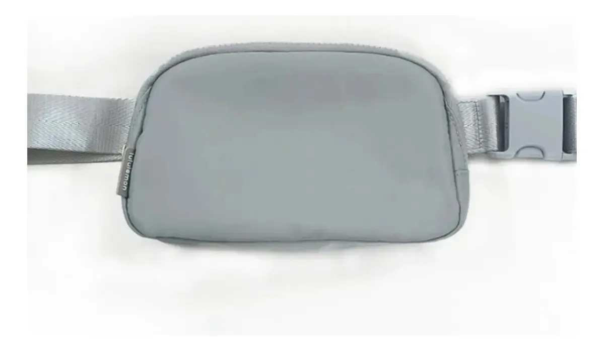 Bolsa De Cinto, Cinto Cor Cinza