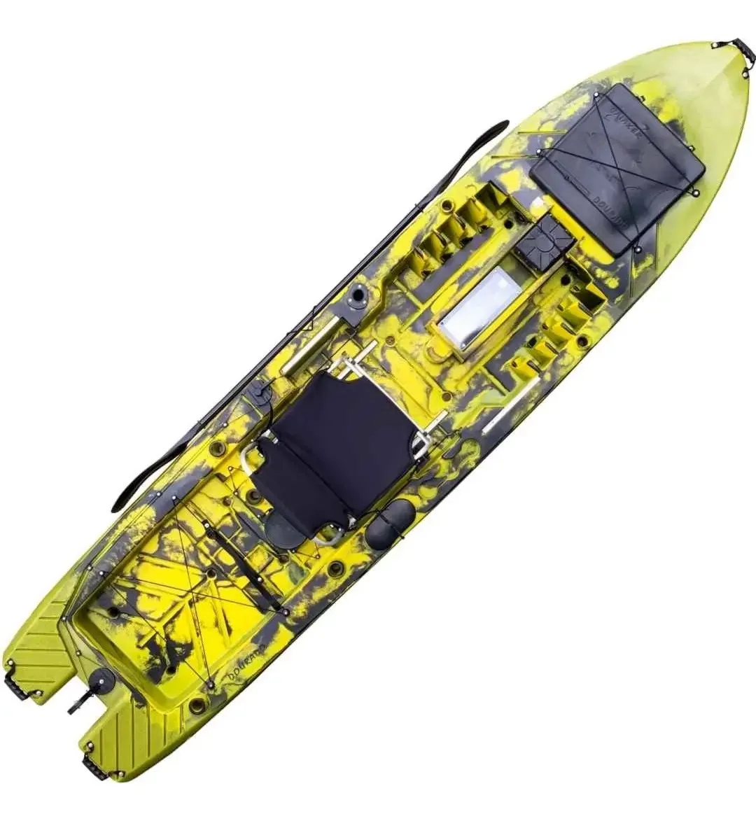 Caiaque Dourado Pesca Caiaker - Melhor Cor Verde Camuflado