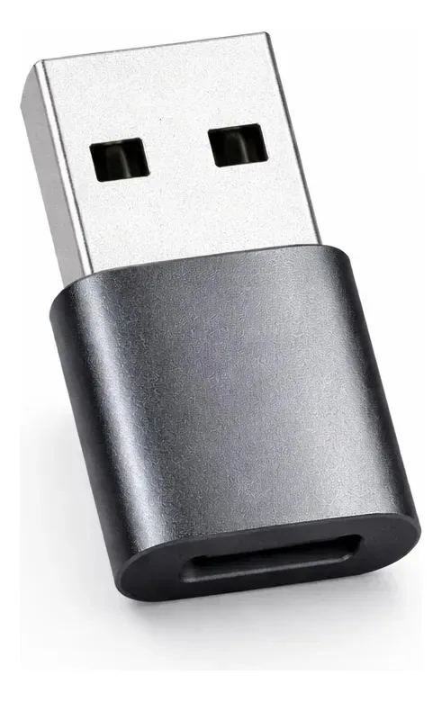 Adaptador Usb Tipo C Fêmea Para Usb 2.0 Macho