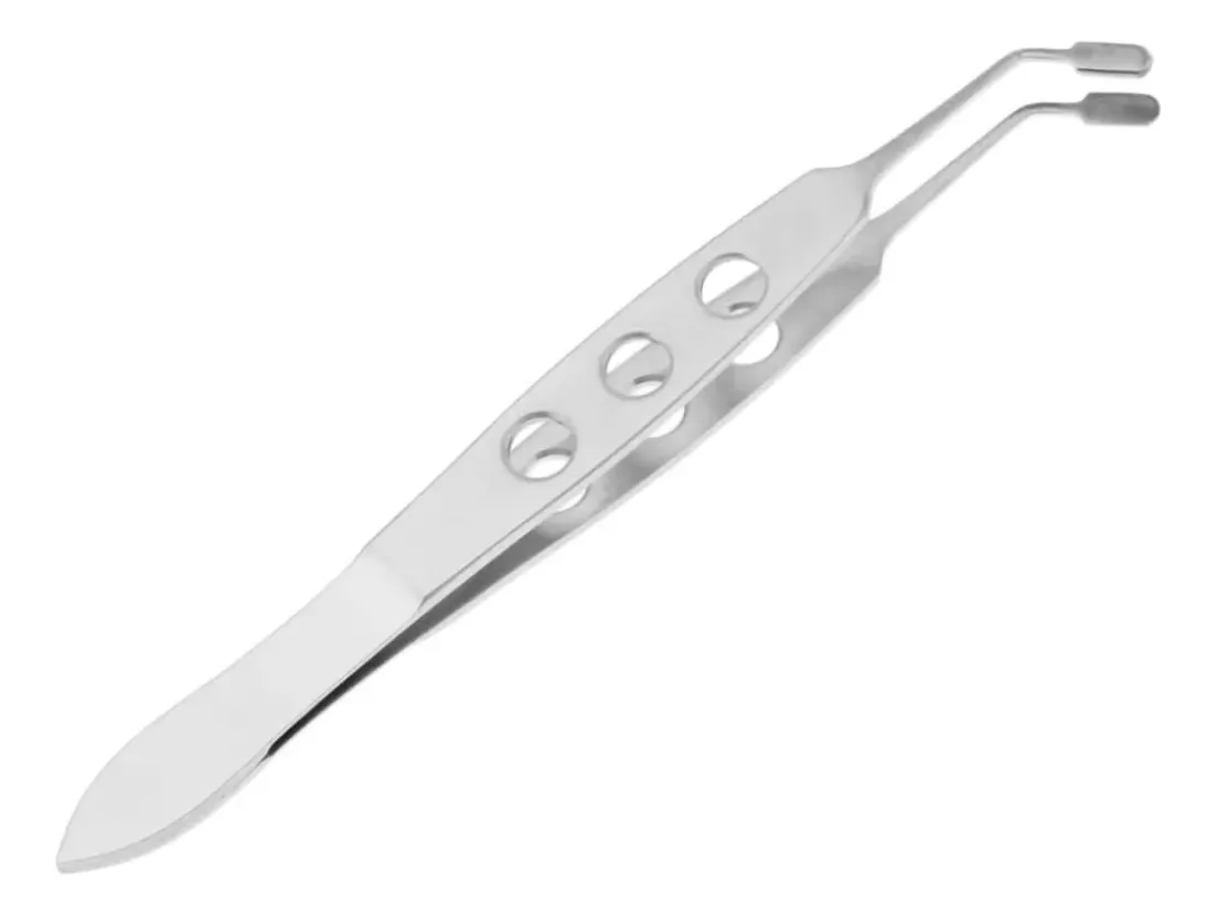 Esiifuu Pinças de Massagem para Pálpebras, Pinças de Beleza para Massagem de Pálpebras, Pinças de Massagem para Pálpebras de Aço Inoxidável, Glândula de Meibômio, Expressor de Glândula de Meibômio,...