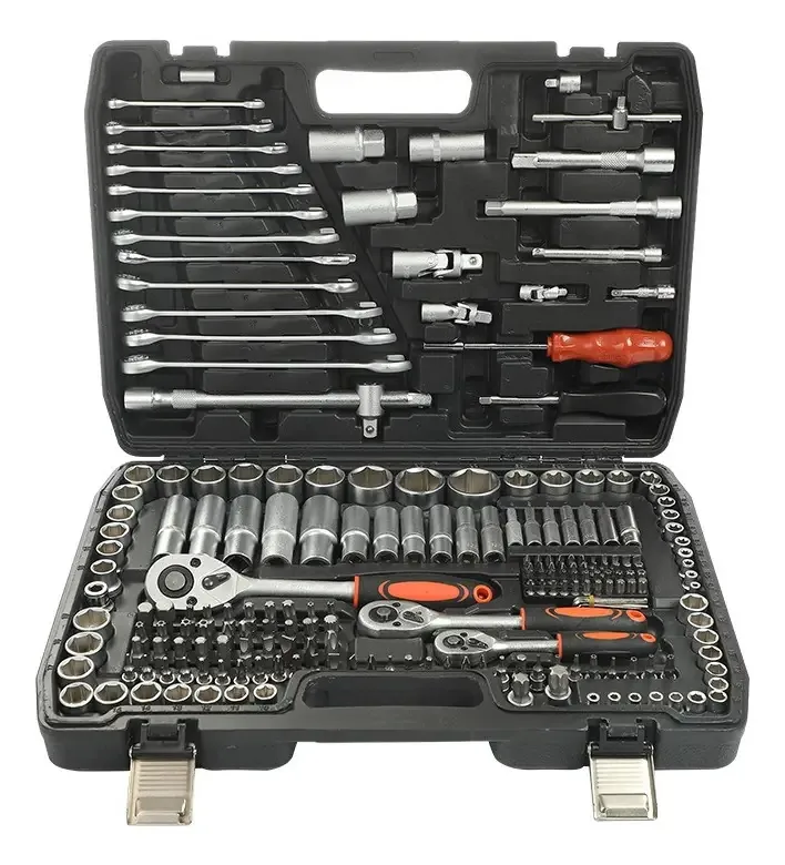 Jogo Oficina Master Maleta Com 216 Peças Ferramentas Robust Cor Preto