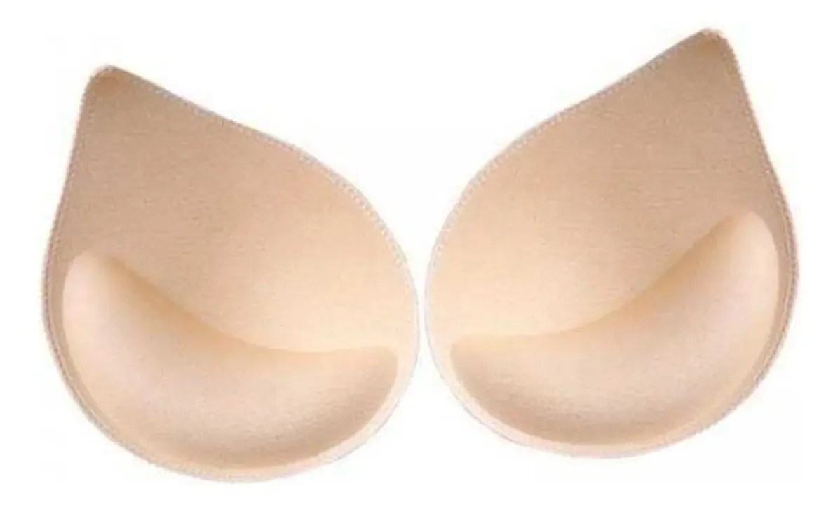 4x1 pares de inserções de sutiã