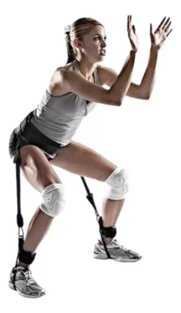Kit Elástico Extensor Grupo Online Treino Casa Crossfit Preto