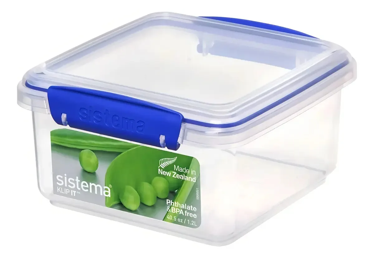 Recipiente para alimentos Taper Klip It System 1,2 litros de cor transparente
