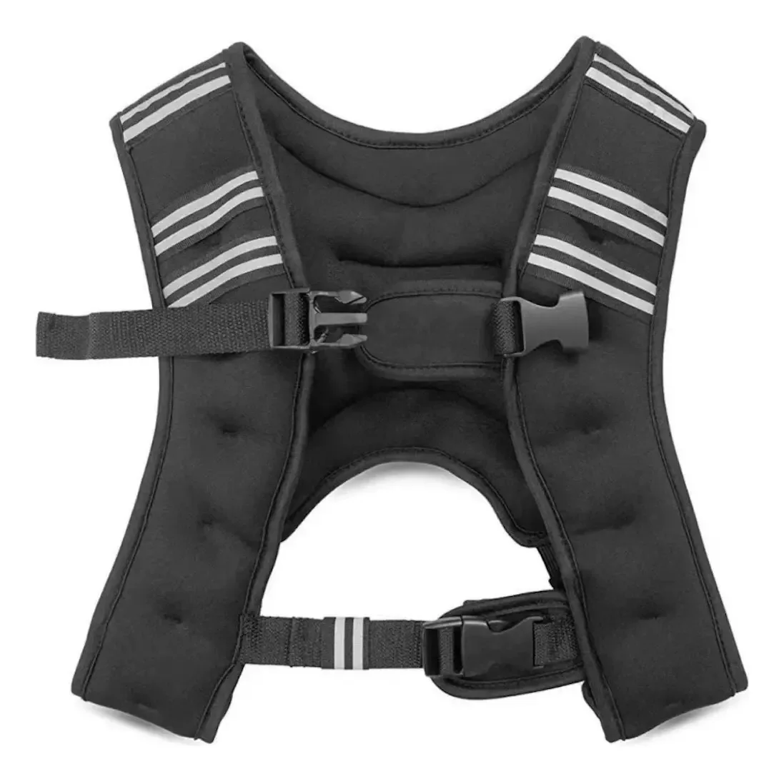 Colete de musculação Crossfit Fitness 5 kg preto