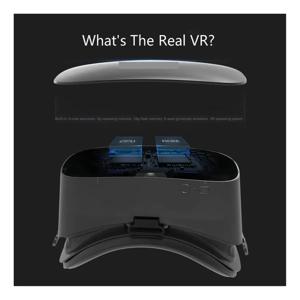 Óculos de realidade virtual silted Óculos virtuais 2g+16g Vr All In One Ar Óculos com tela 3D HD 2k 2560x1440 Óculos Bluetooth Game Otg 3d Vr