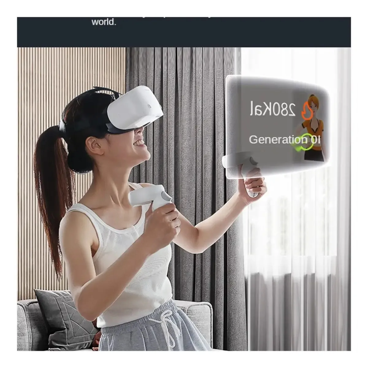 Óculos de realidade virtual silted Óculos de realidade virtual 4K Hd Smart Glasses 3d Steamvr Somatosensory VR Game Console Tudo Em Um Óculos de Realidade Virtual 3D