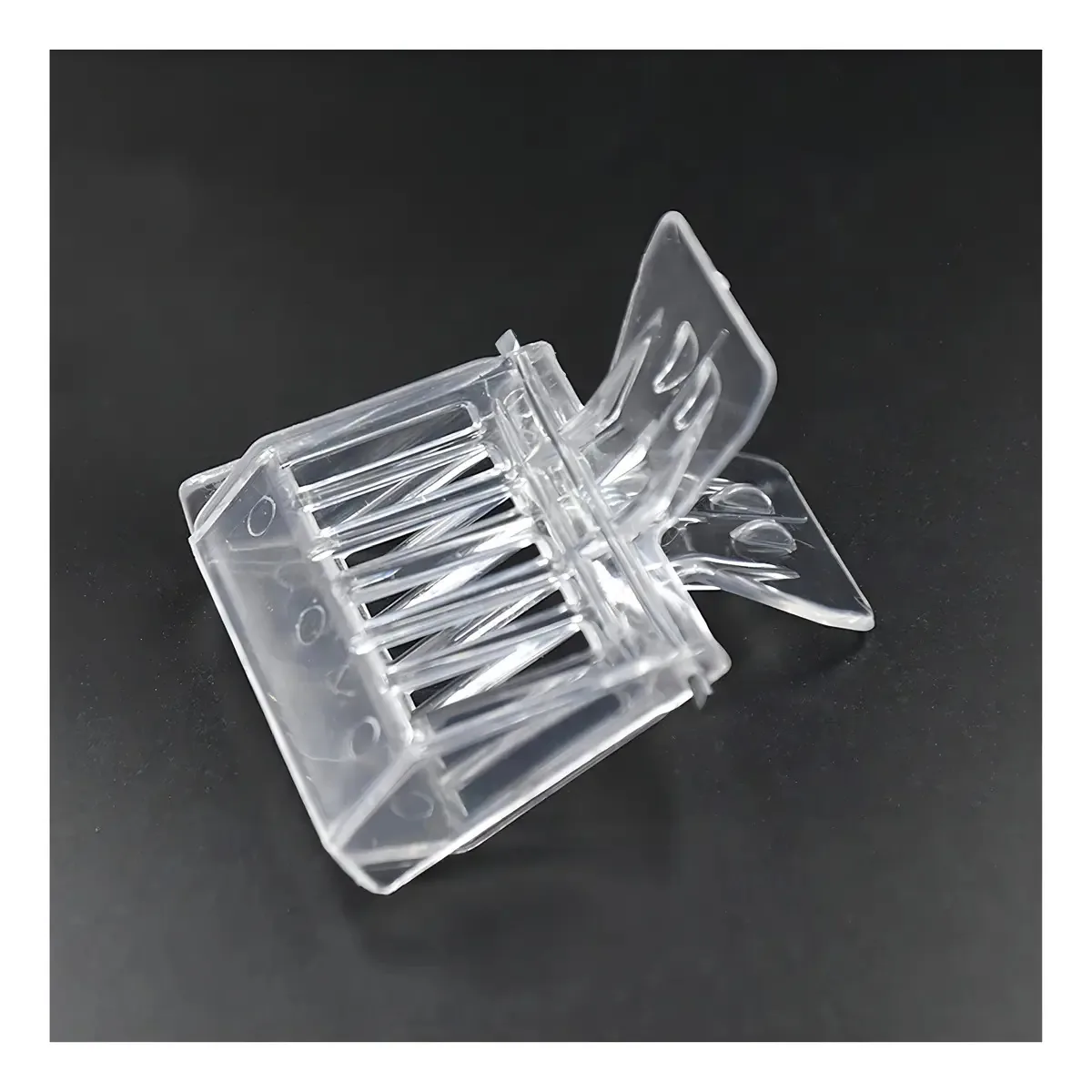 Eodudo-s 1 0pcs Equipamento De Apicultura Ferramentas De Abelhas Rainha Jaula Clip De Plástico Incolor Clip De Abelha Para Quintal E Abelha