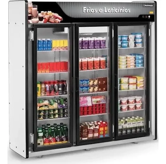 Auto Serviço Frios E Laticinios Braca Refrimate Cor Preto