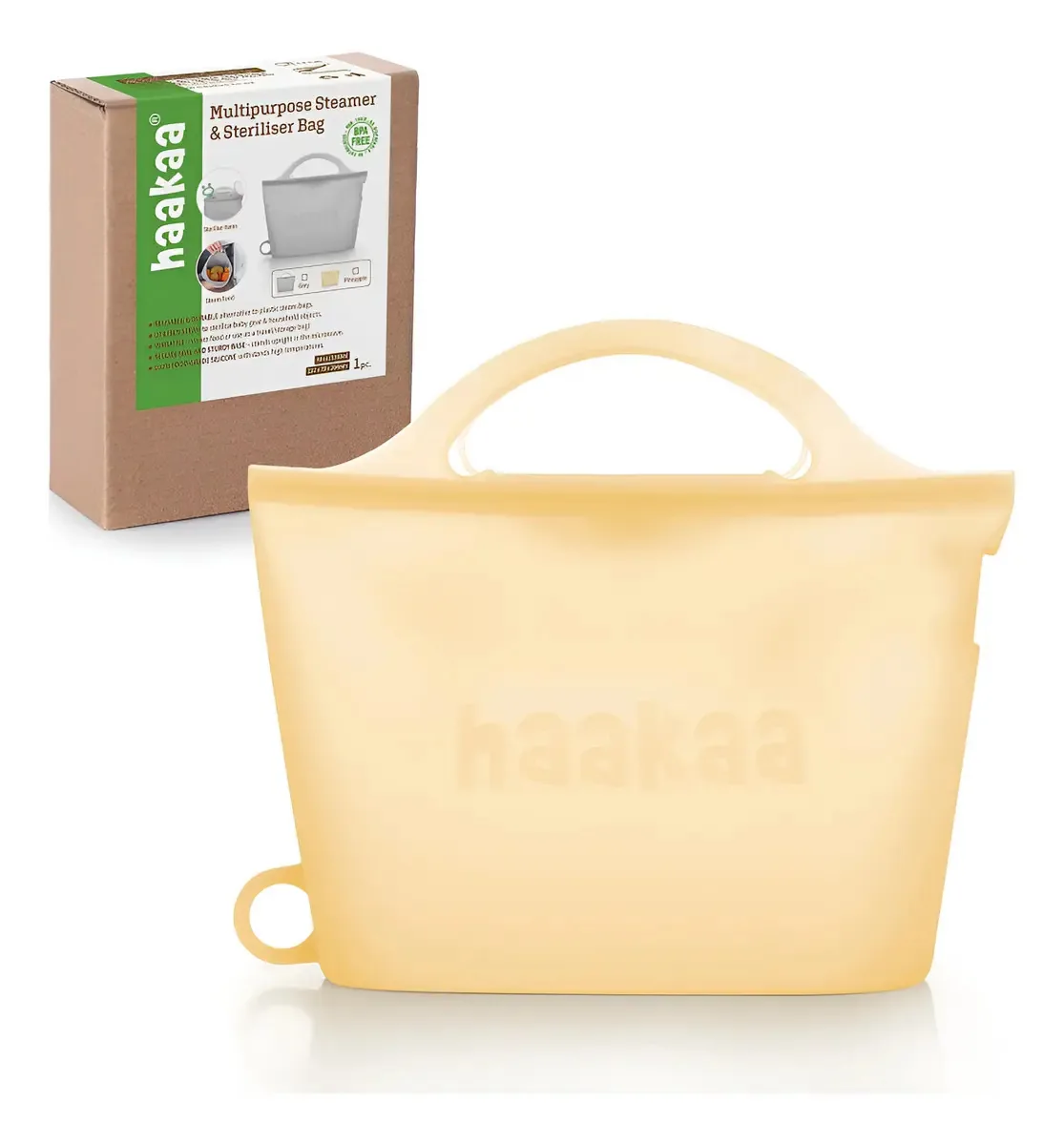 Bolsa Esterilizadora Haakaa On-the-go Silicone 1250ml