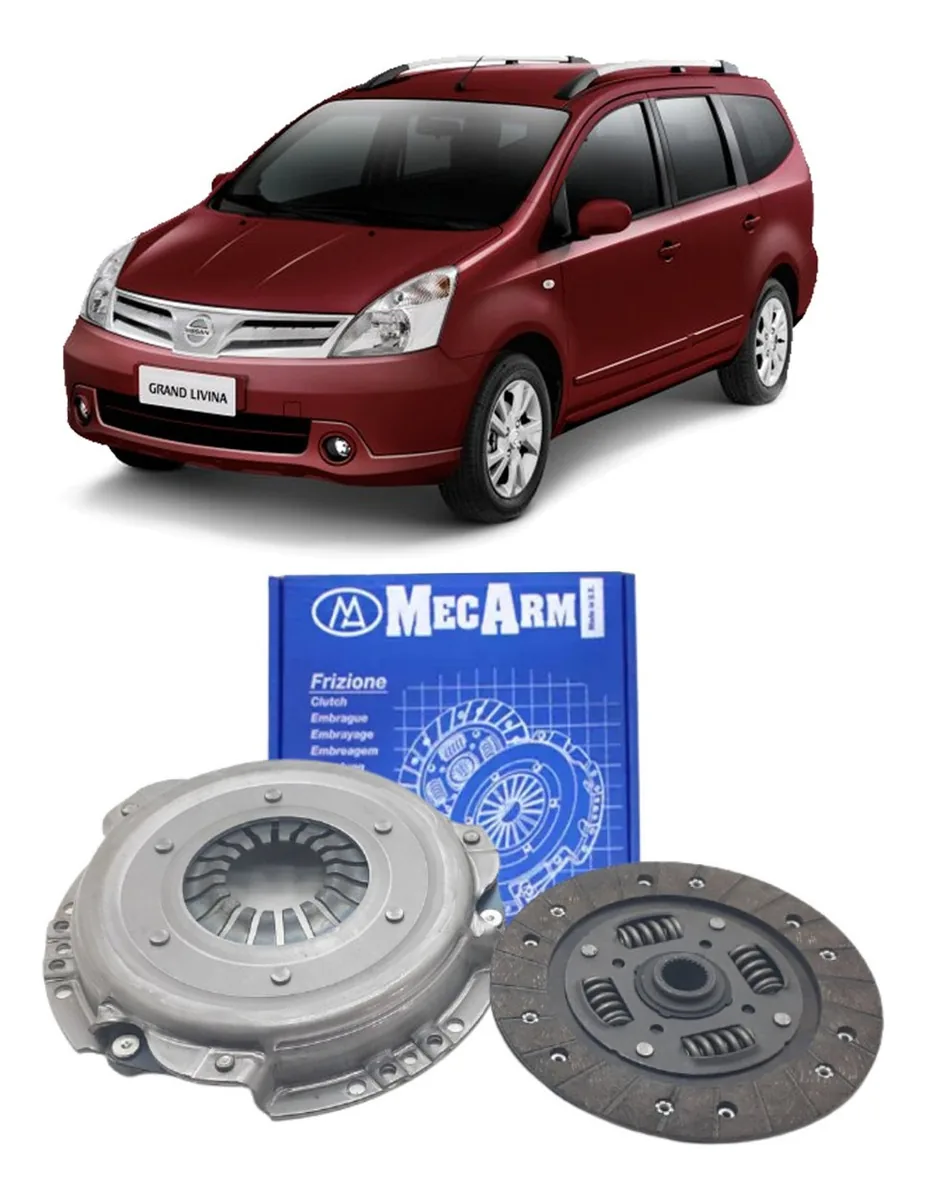 Kit Embreagem Completo Grand Livina 1.8 2009 10 11 12 13 14