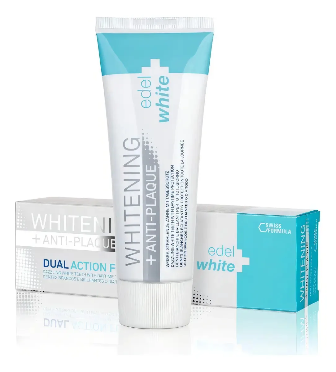 Creme Dental Edel White Whitening + Anti-plaque 95g