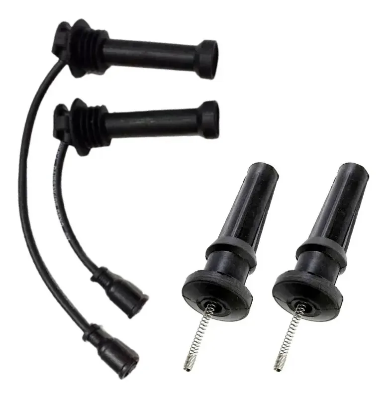 Jogo Cabos De Vela Ignição Jac J6 2.0 16v Preto