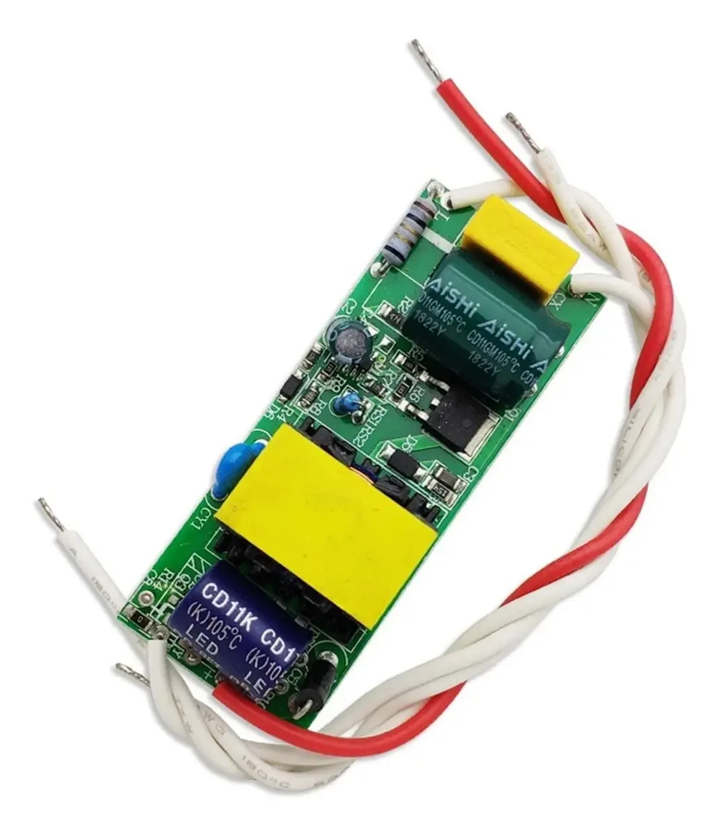 Driver de LED Webert 2/10, 25-36x1w, corrente constante, 300mA, fonte de alimentação LED PCB interna, transformadores de iluminação AC85-265v para unidade de lâmpada LED Cor: 25-36