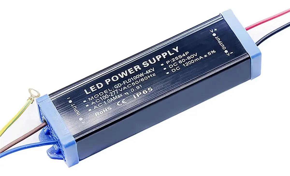 Controlador LED Webert 100w e 1200mA, DC60-80v para fonte de alimentação LED, transformadores de iluminação de controle de tensão de corrente constante para conversor de LED