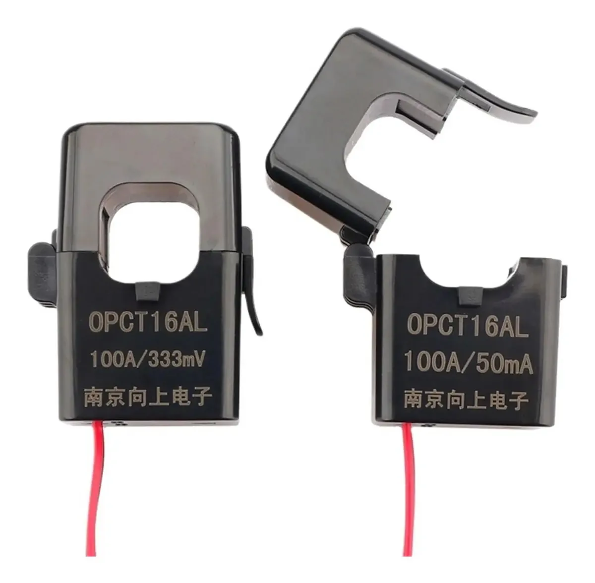 Transformador de corrente de núcleo dividido de alta frequência Opct16atl 5a 333mv 50a 200mv 120a 333mv 100a 1v Ac Ct Ct Ct no transformador de corrente (cor: 20a - 333mv)
